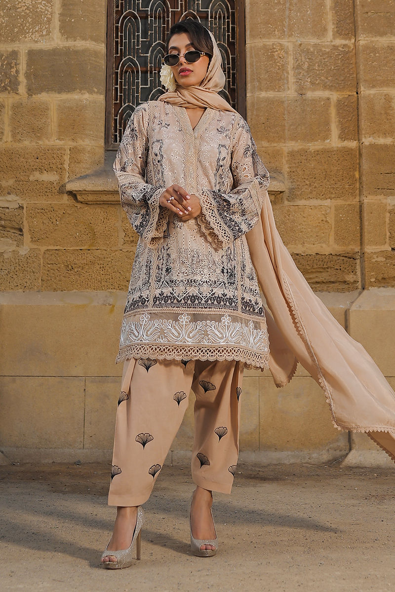 Ansab Jahangir | Chikankari | AAFIA by Ansab Jahangir - Designer Dress - Type: Ladies Clothes - Available at Libayah - 100% Original