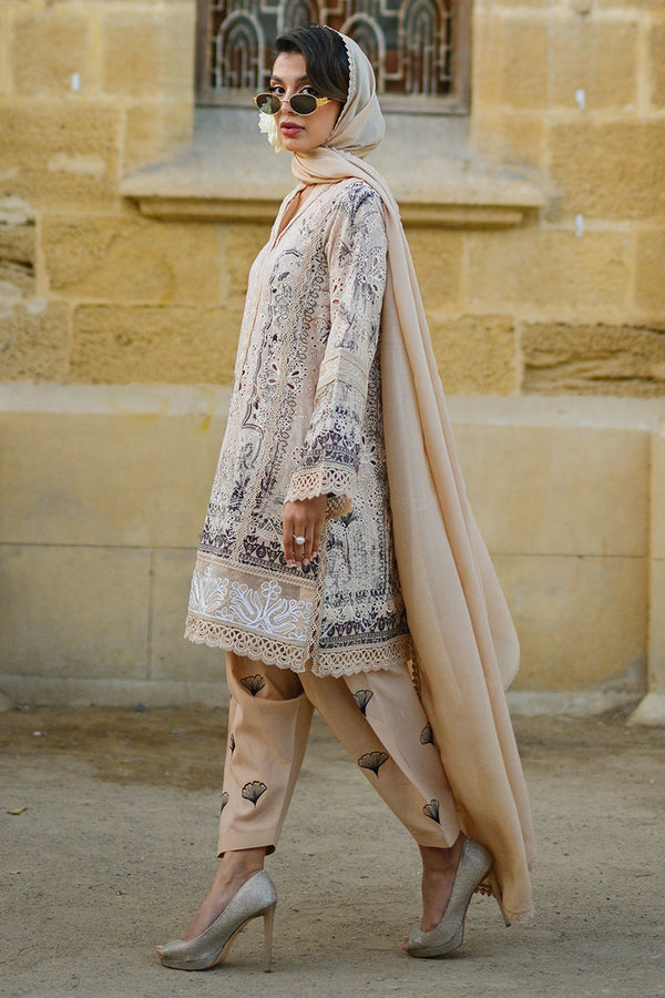 Ansab Jahangir | Chikankari | AAFIA by Ansab Jahangir - Designer Dress - Type: Ladies Clothes - Available at Libayah - 100% Original