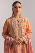 Ansab Jahangir | Digital Silk | Elora Shirt and Dupatta by Ansab Jahangir - Designer Dress  - Type : Ladies Clothes - Available at Libayah - 100% Original 