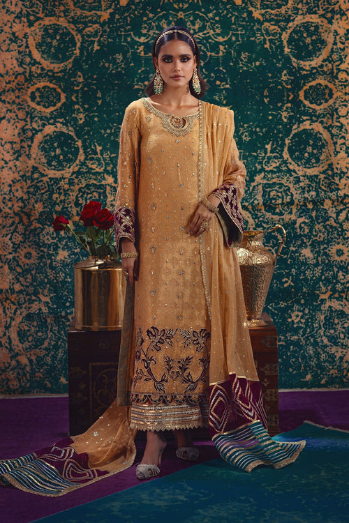 Annus Abrar | Mirha Winter Velour | Senara by Annus Abrar - Designer Dress - Type: Ladies Clothes - Available at Libayah - 100% Original