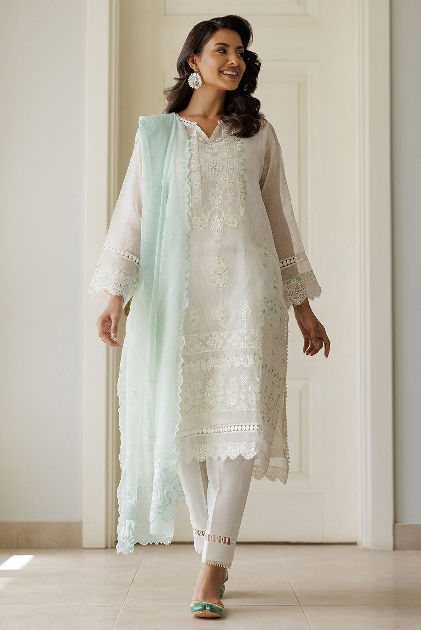 Deepak Perwani | Summer Festive 25 | Lilla 1 by Deepak Perwani - Designer Dress - Type: Ladies Clothes - Available at Libayah - 100% Original