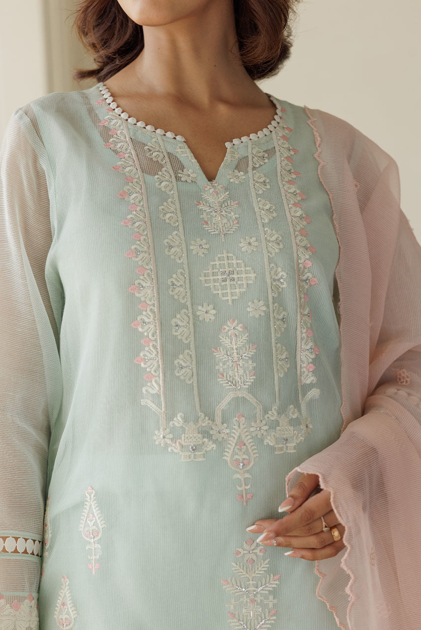 Deepak Perwani | Summer Festive 25 | Lilla 2 by Deepak Perwani - Designer Dress - Type: Ladies Clothes - Available at Libayah - 100% Original