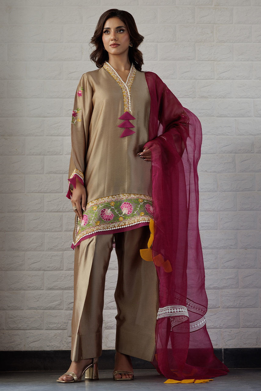 Deepak Perwani | Summer Festive 25 | Sophia by Deepak Perwani - Designer Dress - Type: Ladies Clothes - Available at Libayah - 100% Original