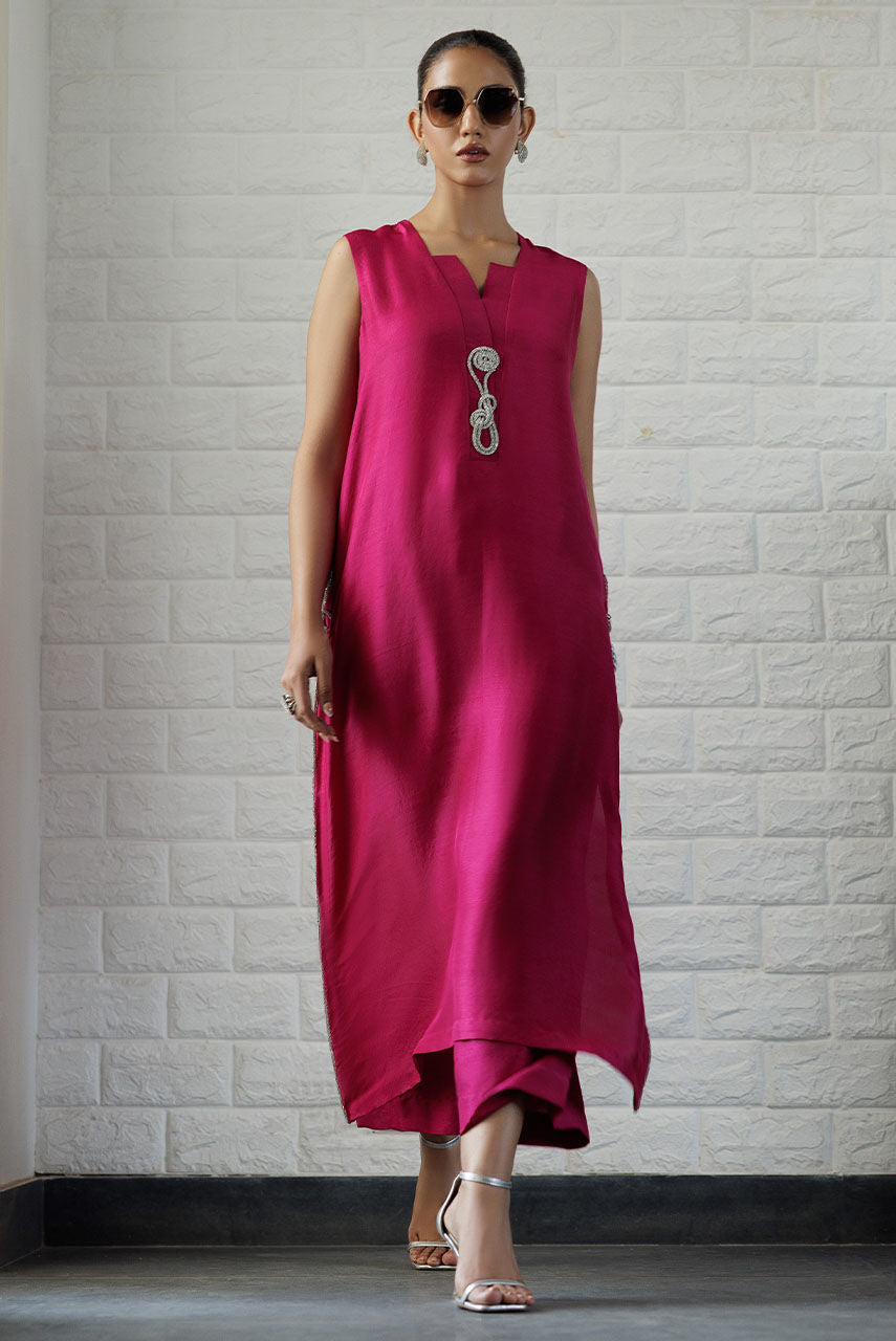 Deepak Perwani | Summer Festive 25 | Berry by Deepak Perwani - Designer Dress - Type: Ladies Clothes - Available at Libayah - 100% Original