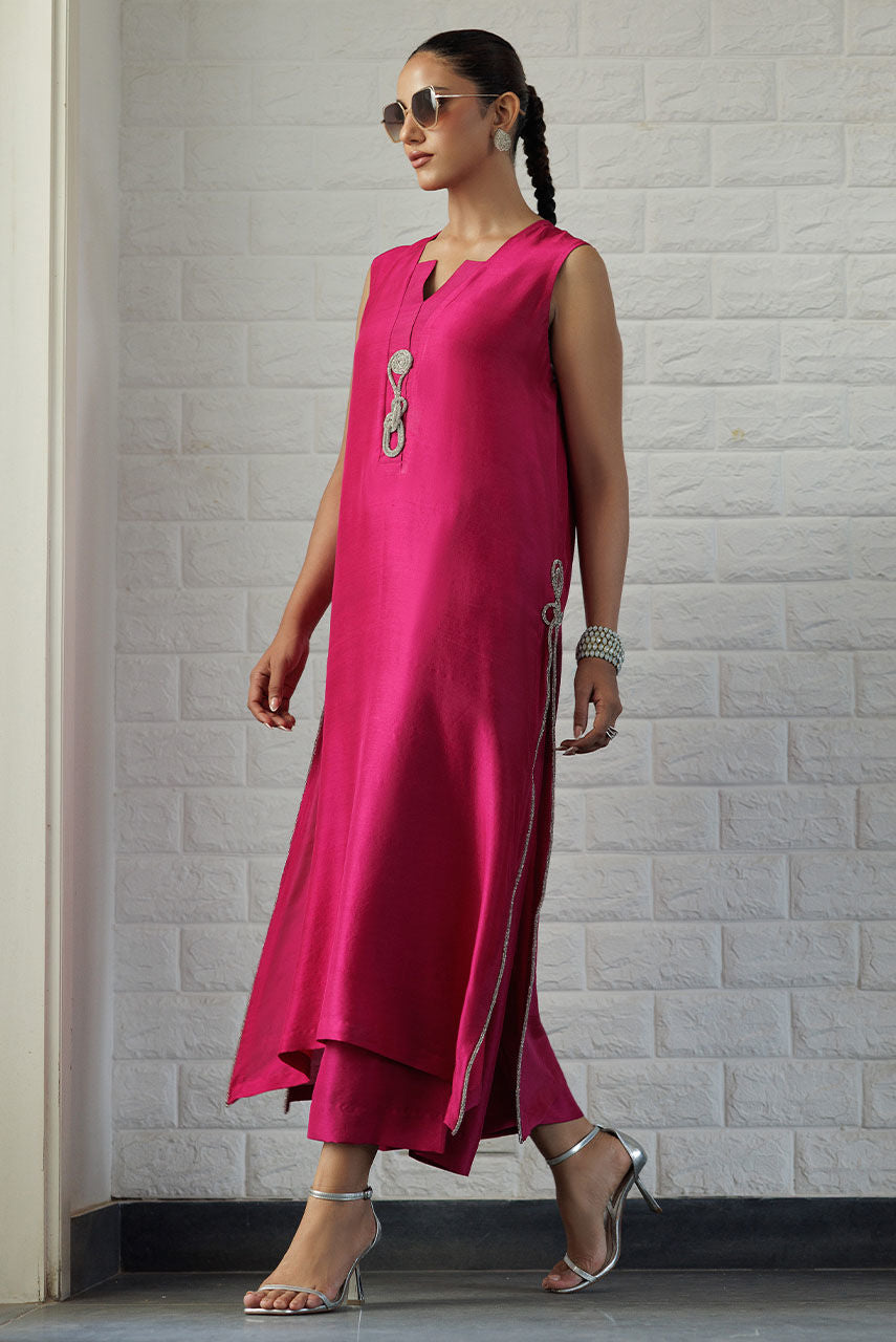 Deepak Perwani | Summer Festive 25 | Berry by Deepak Perwani - Designer Dress - Type: Ladies Clothes - Available at Libayah - 100% Original
