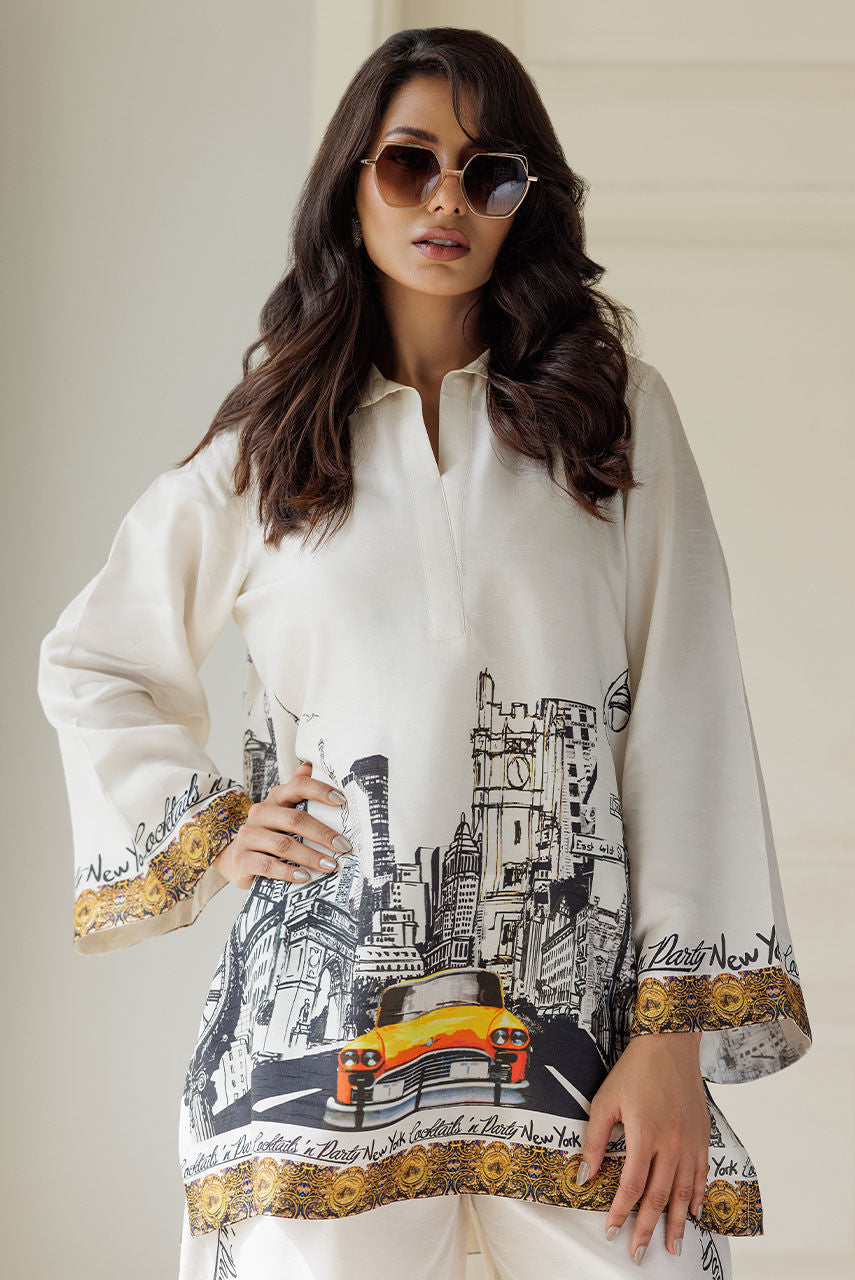 Deepak Perwani | Summer Festive 25 | Newyork by Deepak Perwani - Designer Dress - Type: Ladies Clothes - Available at Libayah - 100% Original