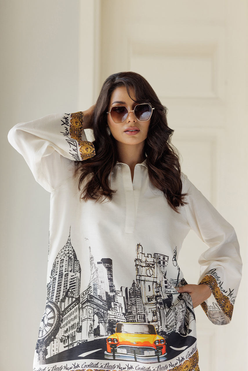 Deepak Perwani | Summer Festive 25 | Newyork by Deepak Perwani - Designer Dress - Type: Ladies Clothes - Available at Libayah - 100% Original