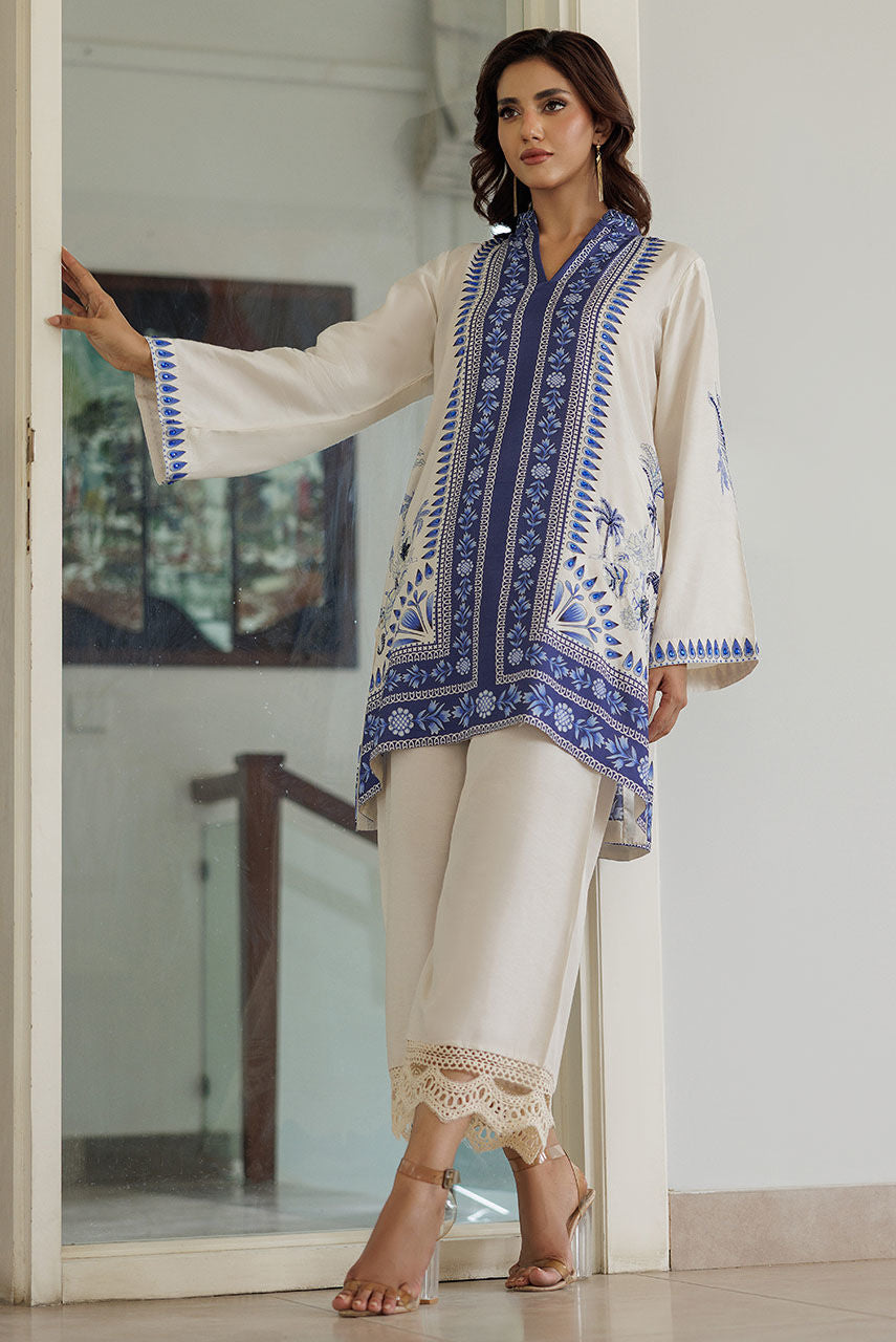 Deepak Perwani | Summer Festive 25 | Azure by Deepak Perwani - Designer Dress - Type: Ladies Clothes - Available at Libayah - 100% Original