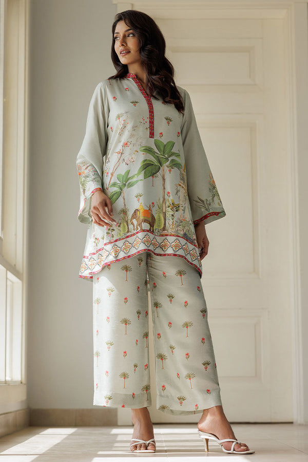 Deepak Perwani | Summer Festive 25 | Tropical by Deepak Perwani - Designer Dress - Type: Ladies Clothes - Available at Libayah - 100% Original