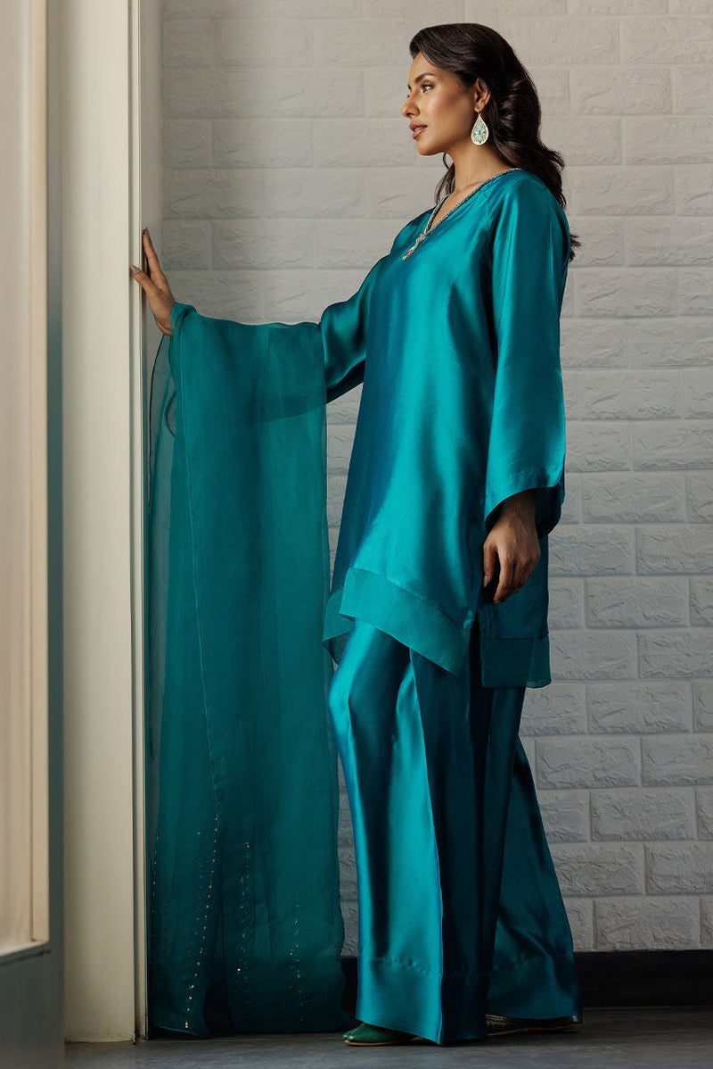 Deepak Perwani | Summer Festive 25 | Kut354 by Deepak Perwani - Designer Dress - Type: Ladies Clothes - Available at Libayah - 100% Original