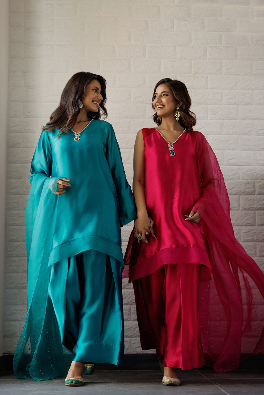 Deepak Perwani | Summer Festive 25 | Kut354 by Deepak Perwani - Designer Dress - Type: Ladies Clothes - Available at Libayah - 100% Original