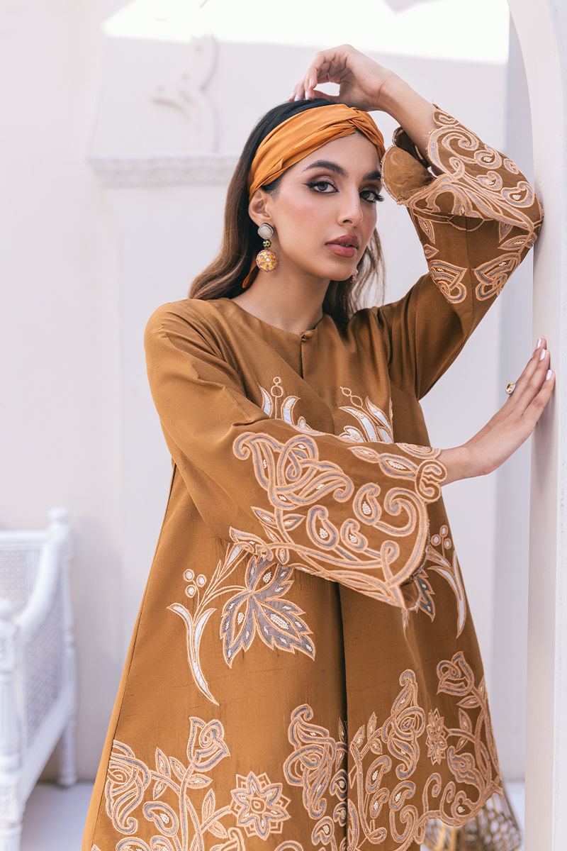 Ansab Jahangir | Luxe Pret Signature | MOCHA by Ansab Jahangir - Designer Dress - Type: Luxury - Available at Libayah - 100% Original