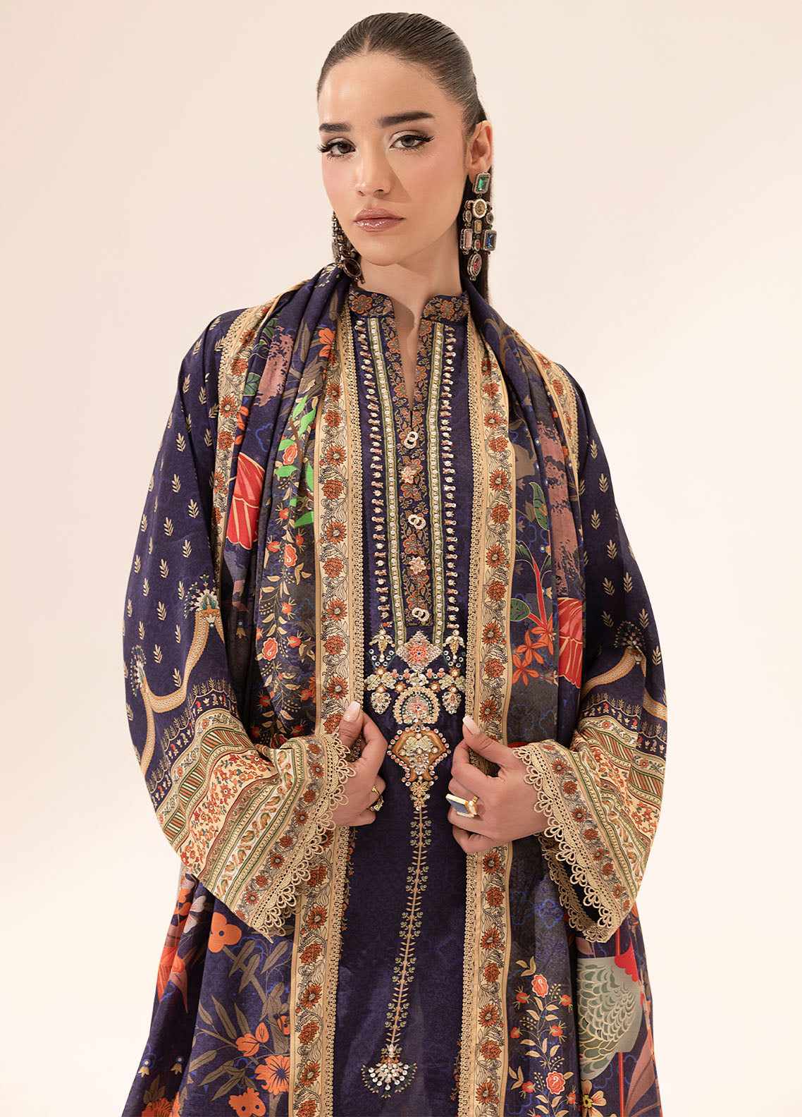 Sahane | Suay Silk Handwork Edit | CT-15006 ETHER - SUAY by Sahane - Designer Dress - Type: Ladies Clothes - Available at Libayah - 100% Original