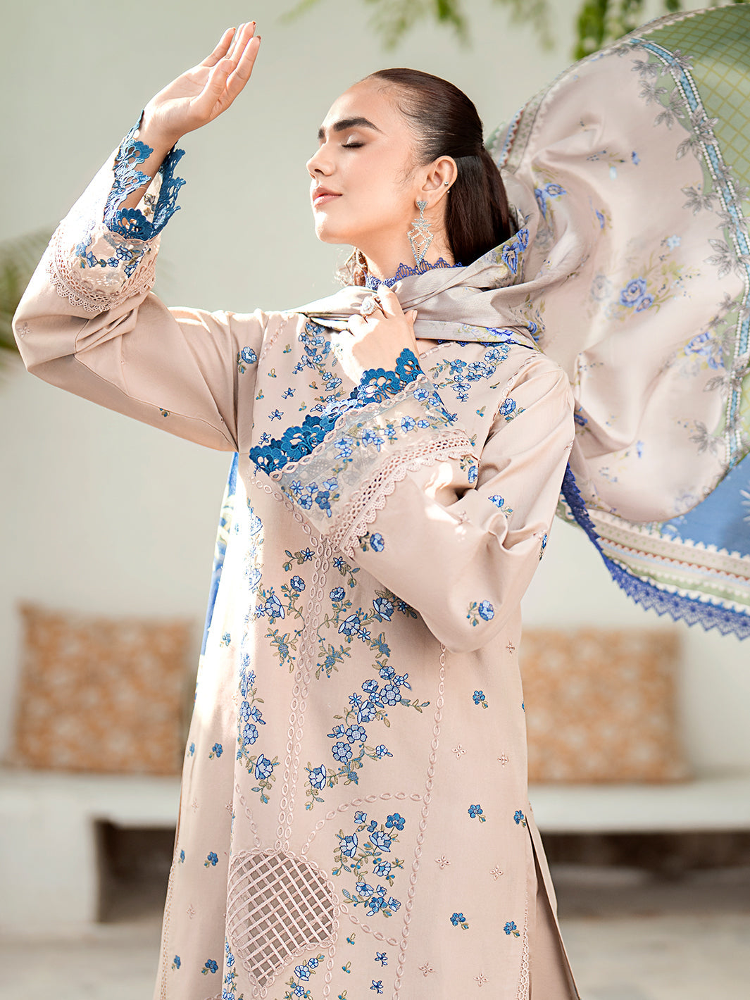 Bin Ilyas | Riwaayst Spring Summer 24 | 304-A by Bin Ilyas - Designer Dress - Type: Ladies Clothes - Available at Libayah - 100% Original