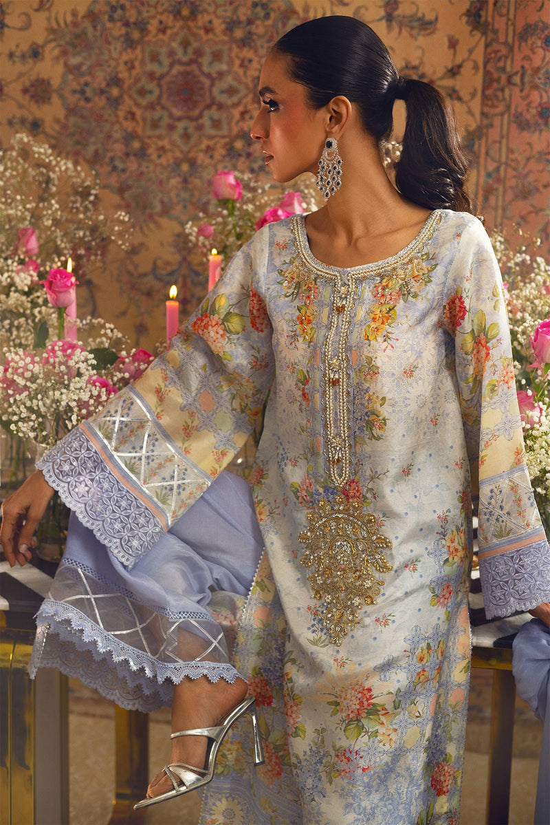 Annus Abrar | Lime Luxe Silk | Elmira by Annus Abrar - Designer Dress - Type: Ladies Clothes - Available at Libayah - 100% Original
