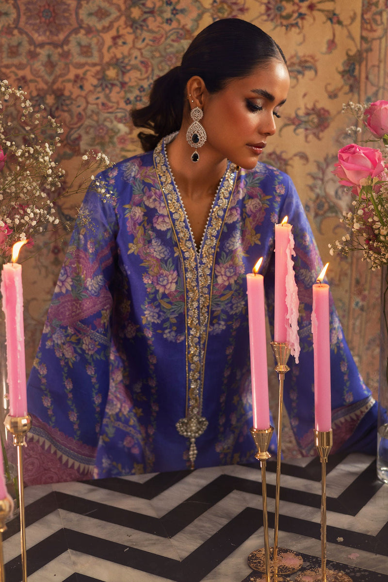 Annus Abrar | Lime Luxe Silk | Natalya by Annus Abrar - Designer Dress - Type: Ladies Clothes - Available at Libayah - 100% Original