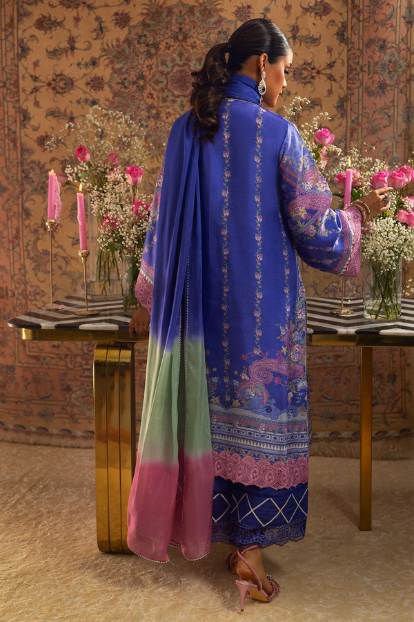 Annus Abrar | Lime Luxe Silk | Natalya by Annus Abrar - Designer Dress - Type: Ladies Clothes - Available at Libayah - 100% Original