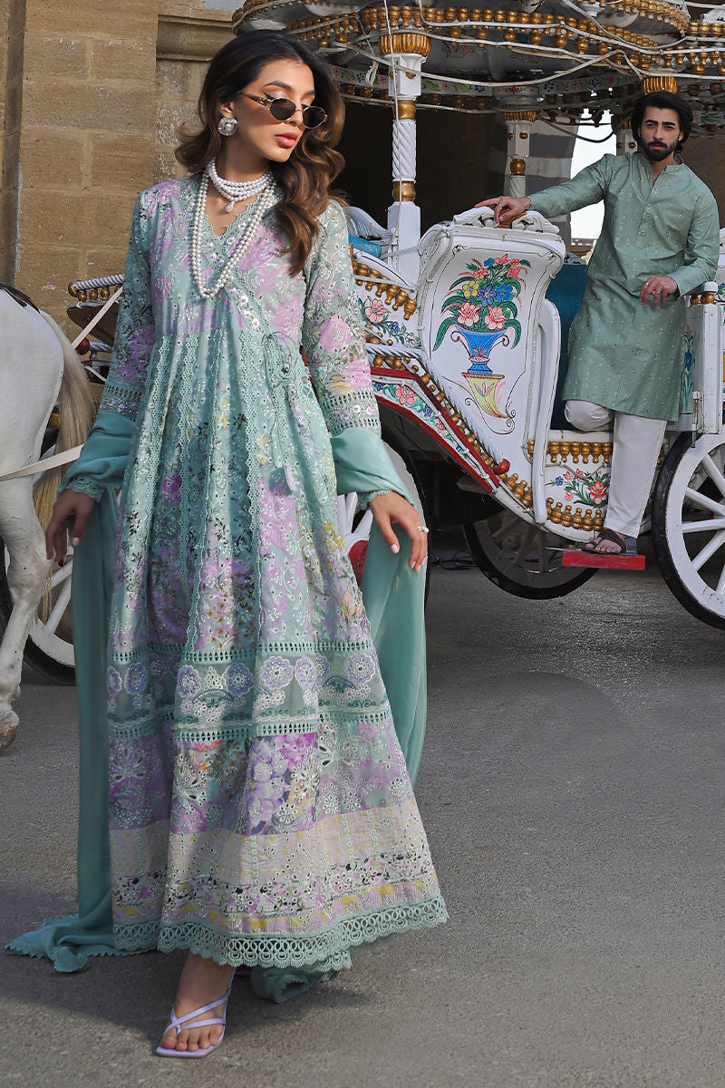 Ansab Jahangir | Chikankari | ARWA by Ansab Jahangir - Designer Dress - Type: Ladies Clothes - Available at Libayah - 100% Original