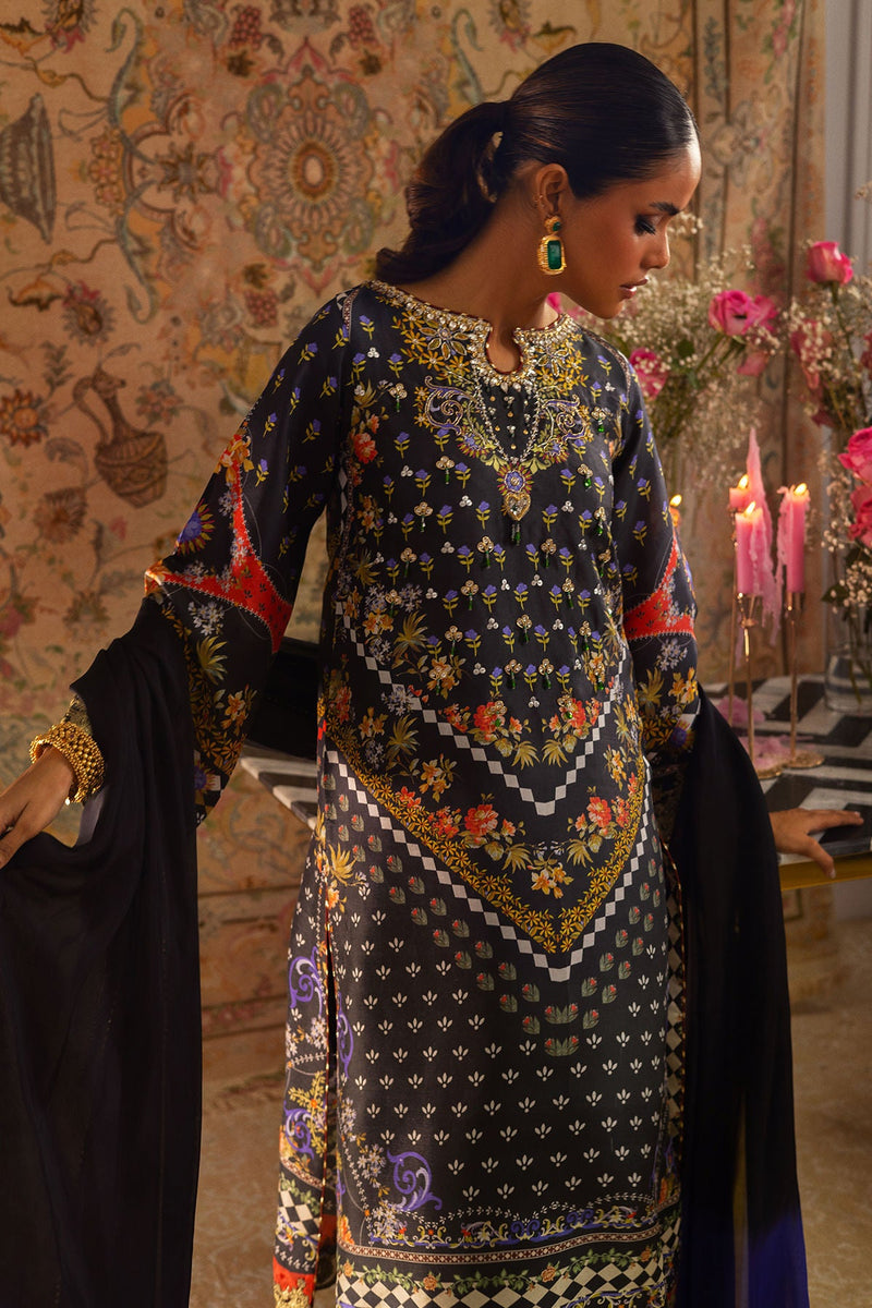 Annus Abrar | Lime Luxe Silk | Anya by Annus Abrar - Designer Dress - Type: Ladies Clothes - Available at Libayah - 100% Original