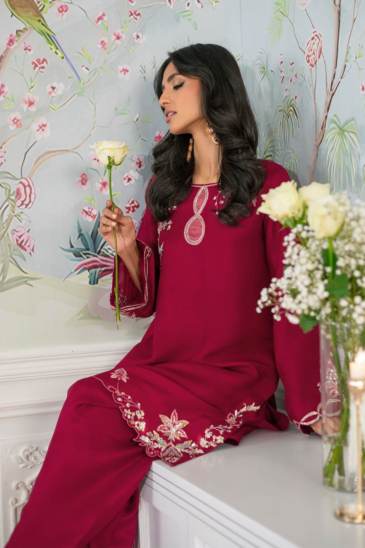 Annus Abrar | Sehr Eid Luxe | Pemala by Annus Abrar - Designer Dress - Type: Ladies Clothes - Available at Libayah - 100% Original