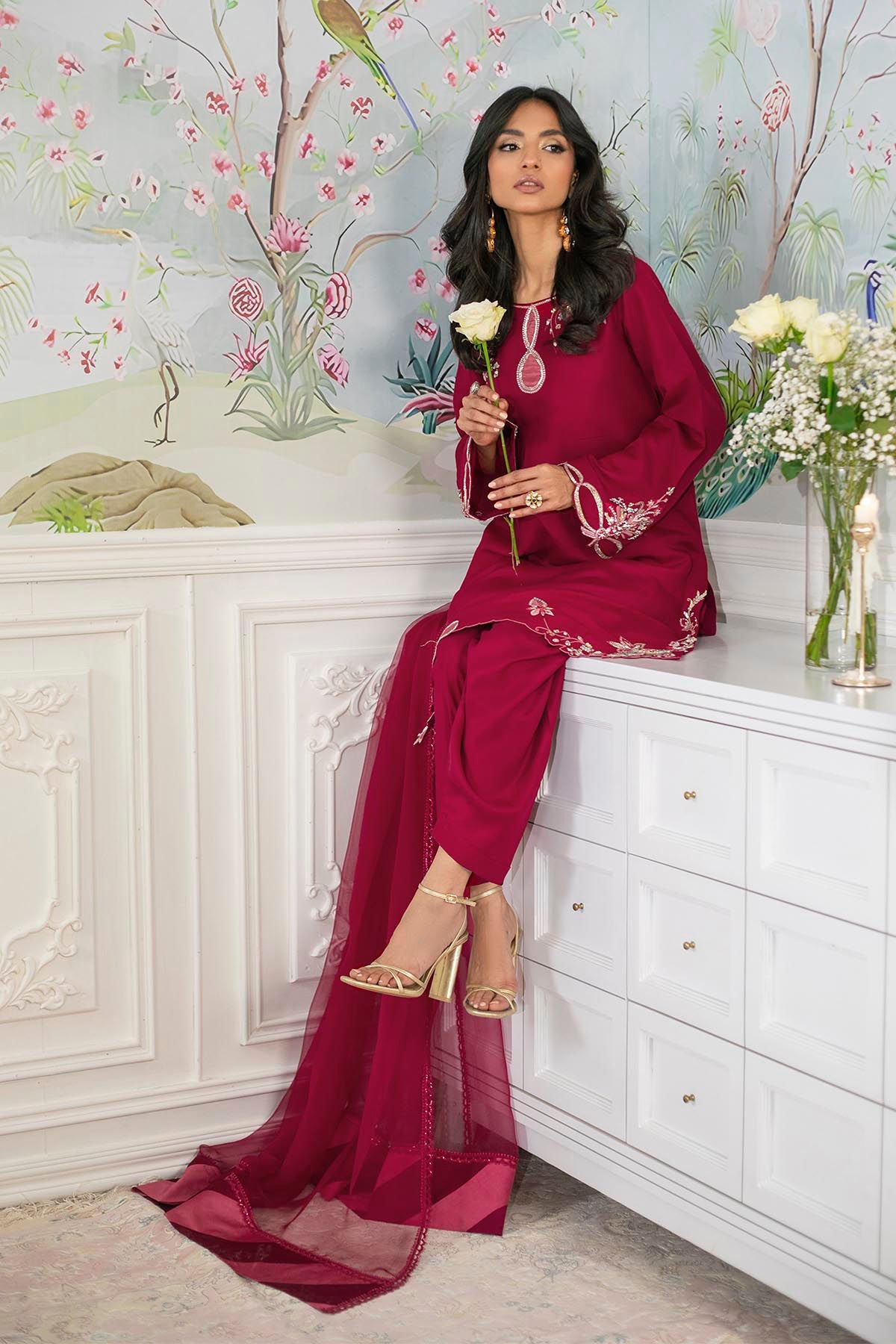 Annus Abrar | Sehr Eid Luxe | Pemala by Annus Abrar - Designer Dress - Type: Ladies Clothes - Available at Libayah - 100% Original