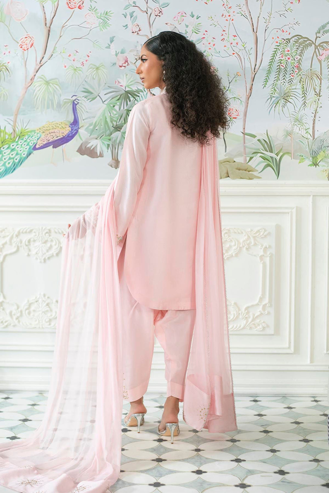 Annus Abrar | Sehr Eid Luxe | Melanie Rose Pink by Annus Abrar - Designer Dress - Type: Ladies Clothes - Available at Libayah - 100% Original