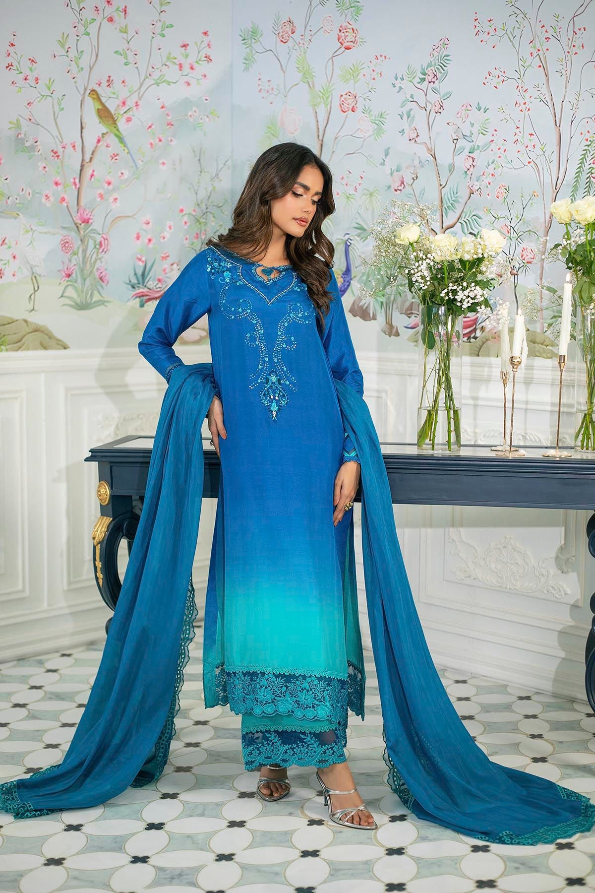 Annus Abrar | Sehr Eid Luxe | Zerni by Annus Abrar - Designer Dress - Type: Ladies Clothes - Available at Libayah - 100% Original