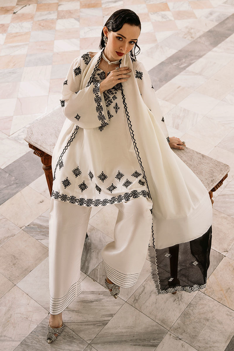 Ansab Jahangir | Luxe Pret Signature | Snowstorm by Ansab Jahangir - Designer Dress - Type: Luxury - Available at Libayah - 100% Original