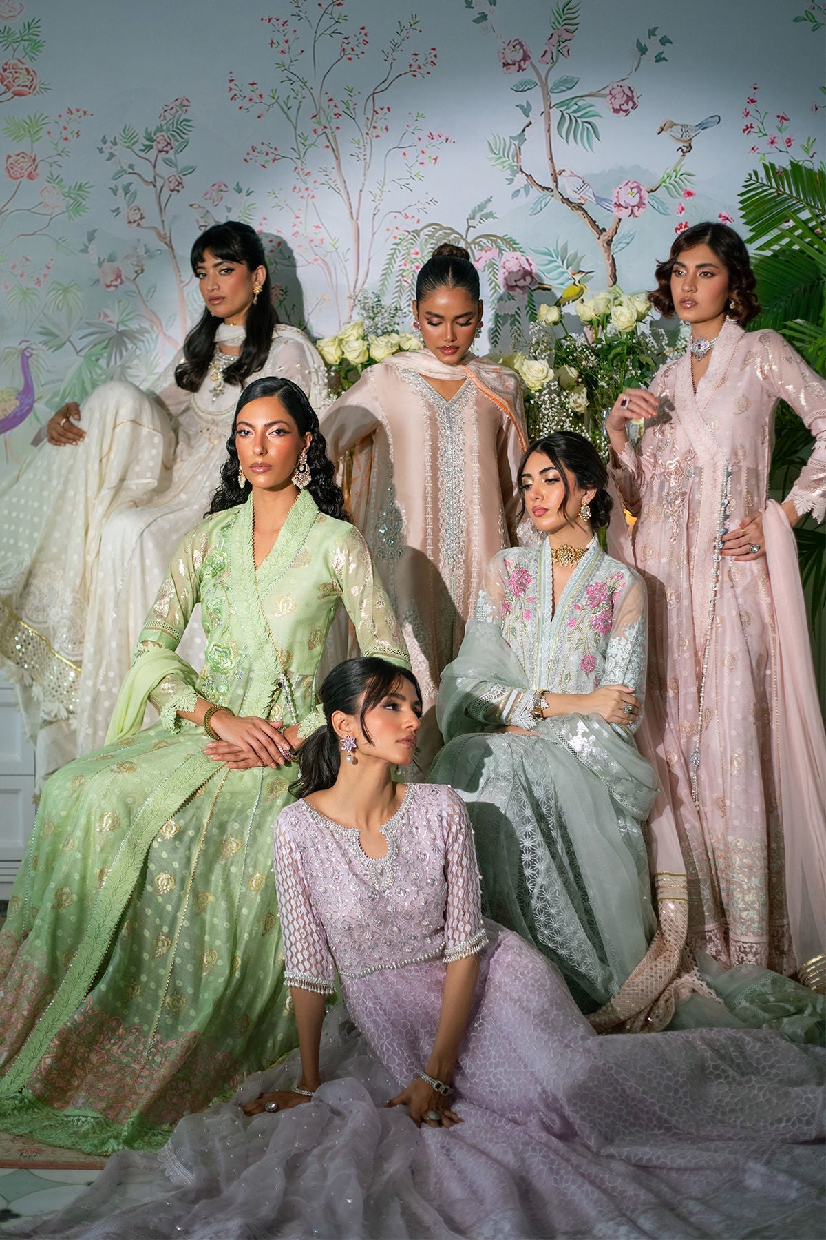 Annus Abrar | Sehr Eid Luxe | Nadi Mint by Annus Abrar - Designer Dress - Type: Ladies Clothes - Available at Libayah - 100% Original