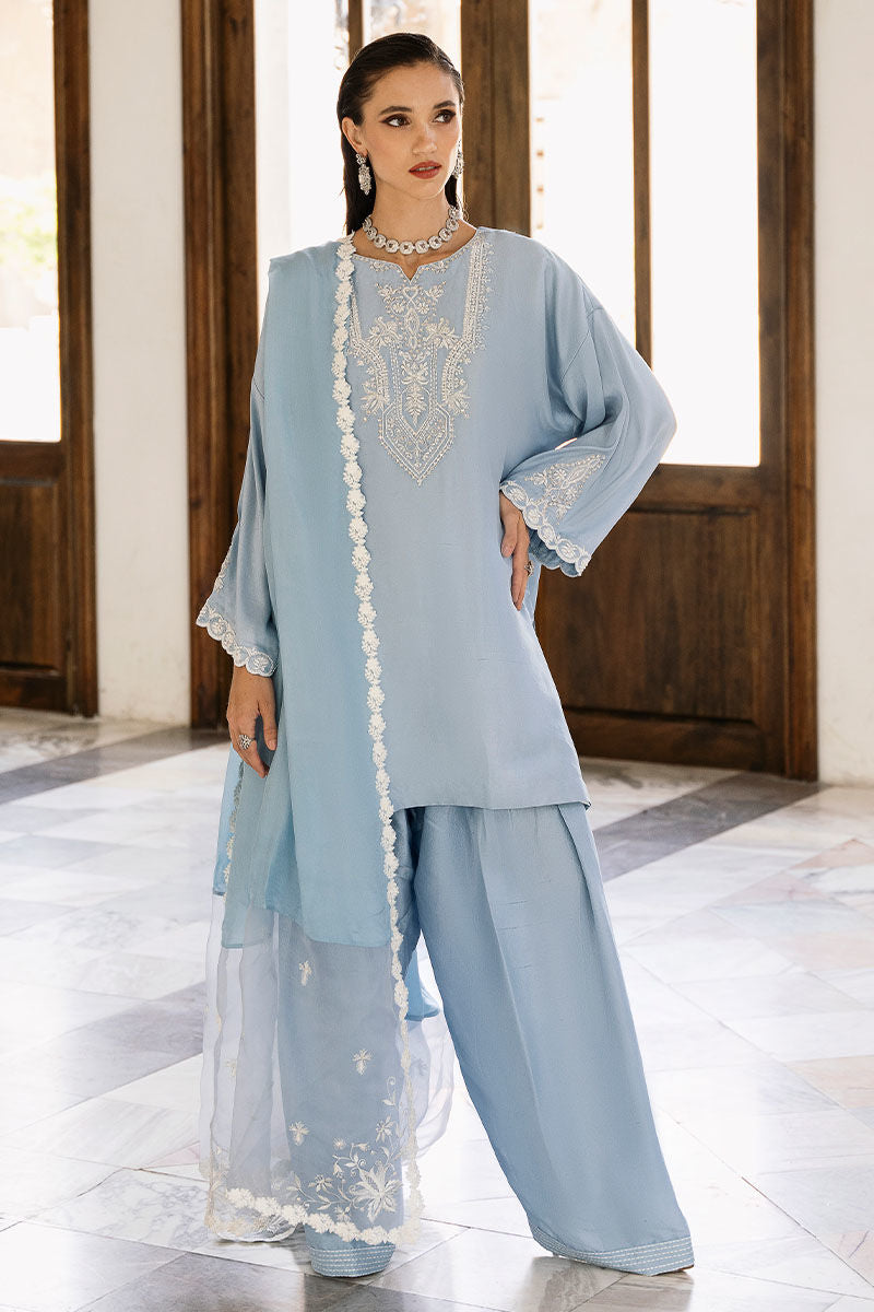 Ansab Jahangir | Luxe Pret Signature | Delphinium by Ansab Jahangir - Designer Dress - Type: Luxury - Available at Libayah - 100% Original