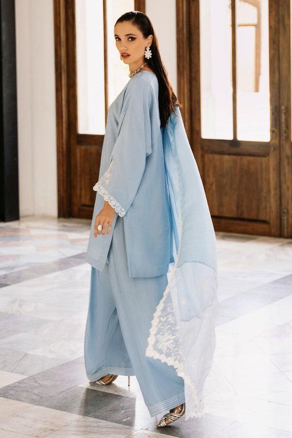 Ansab Jahangir | Luxe Pret Signature | Delphinium by Ansab Jahangir - Designer Dress - Type: Luxury - Available at Libayah - 100% Original