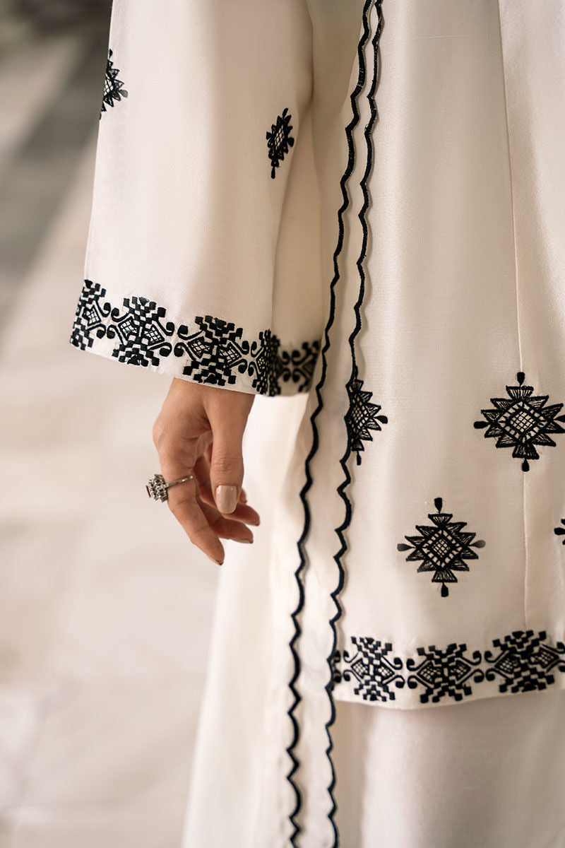Ansab Jahangir | Luxe Pret Signature | Snowstorm by Ansab Jahangir - Designer Dress - Type: Luxury - Available at Libayah - 100% Original