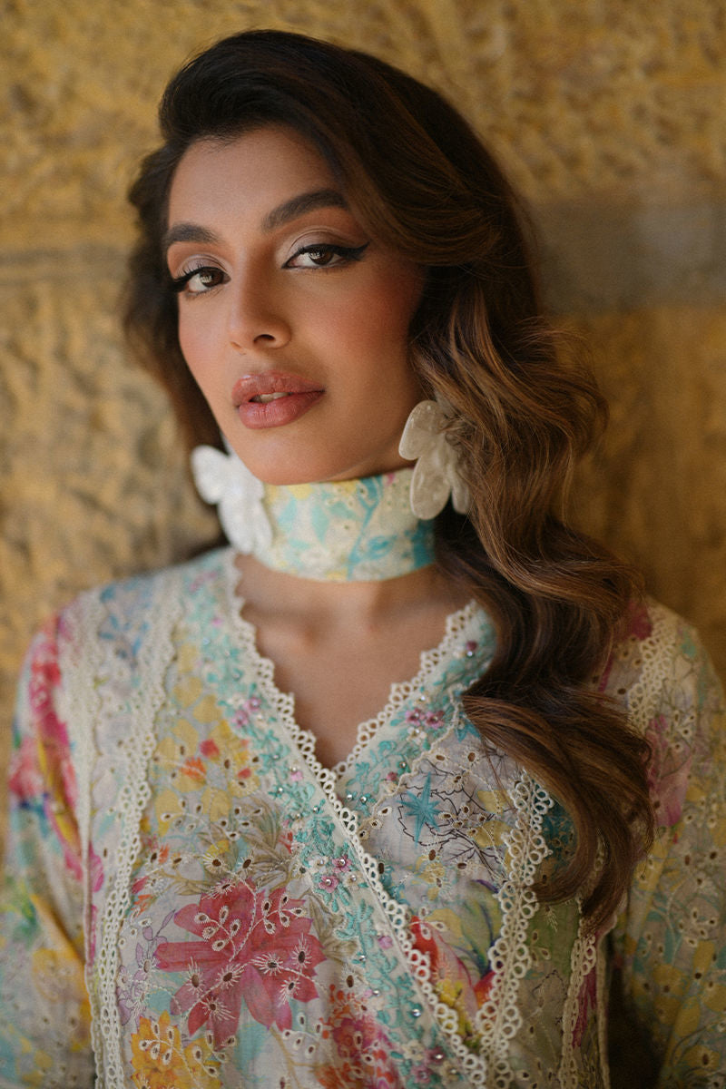 Ansab Jahangir | Chikankari | ISRA by Ansab Jahangir - Designer Dress - Type: Ladies Clothes - Available at Libayah - 100% Original