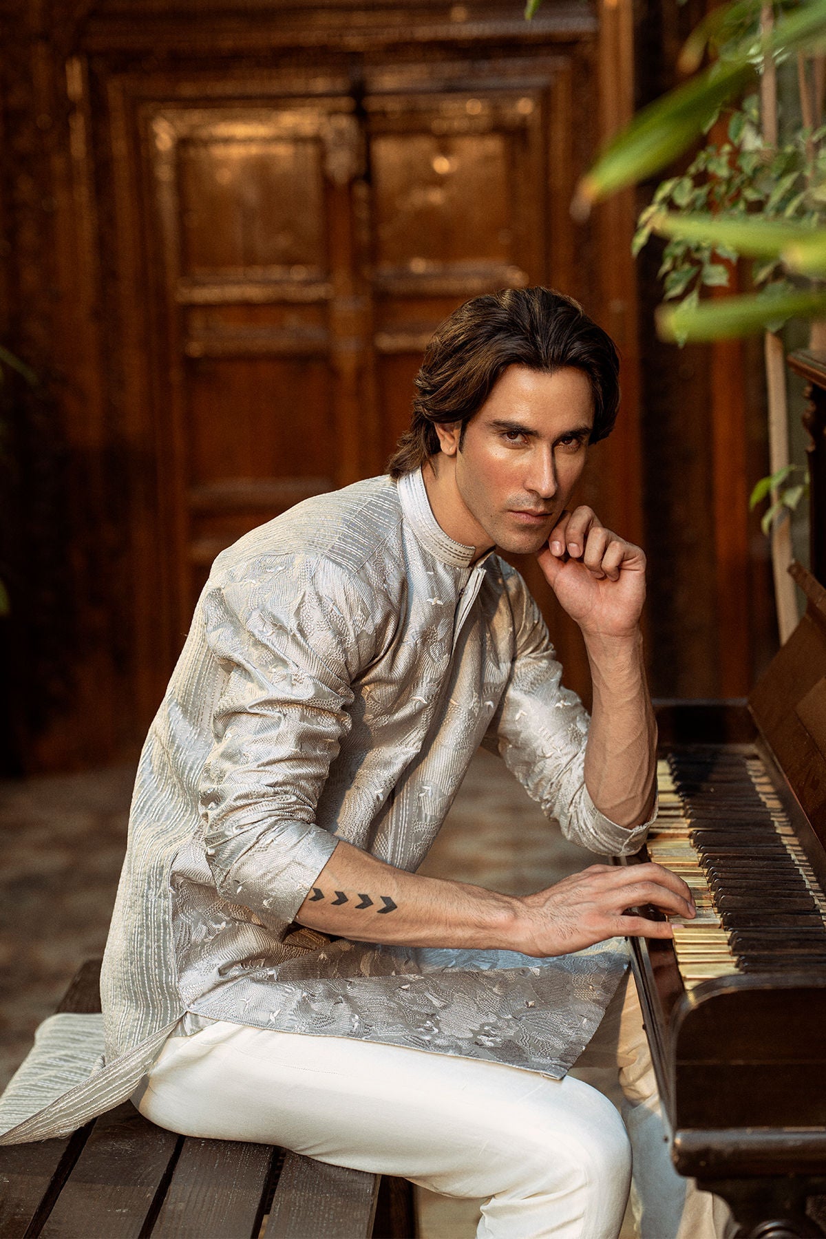 Pakistani Menswear | Annus Abrar | Jehangir by Annus Abrar - Designer Dress - Type: MensWear - Available at Libayah - 100% Original