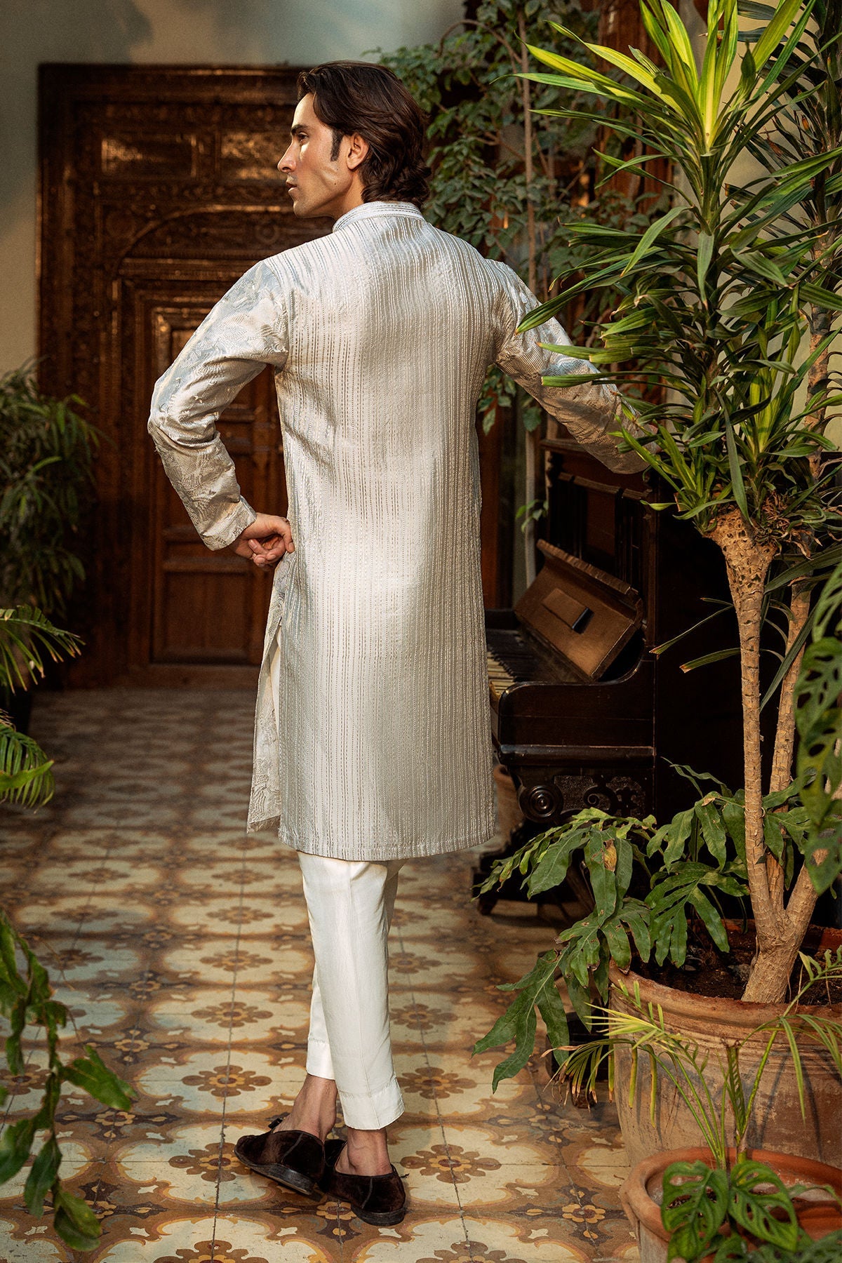 Pakistani Menswear | Annus Abrar | Jehangir by Annus Abrar - Designer Dress - Type: MensWear - Available at Libayah - 100% Original