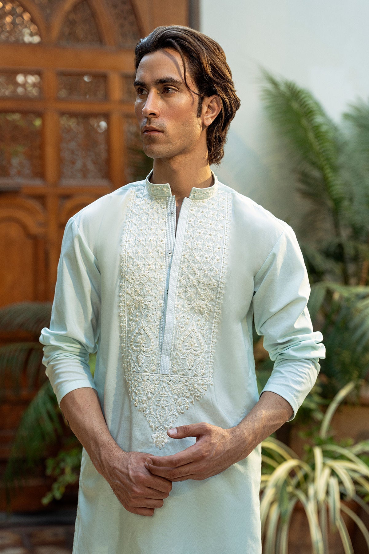 Pakistani Menswear | Annus Abrar | Alamgir by Annus Abrar - Designer Dress - Type: MensWear - Available at Libayah - 100% Original