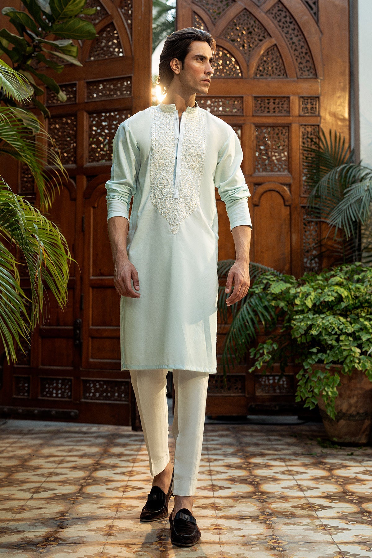 Pakistani Menswear | Annus Abrar | Alamgir by Annus Abrar - Designer Dress - Type: MensWear - Available at Libayah - 100% Original
