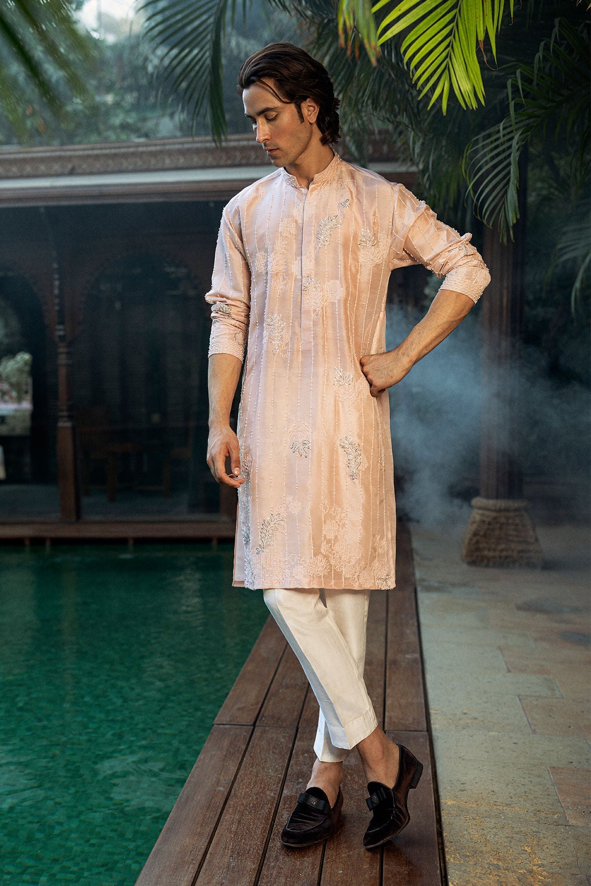 Pakistani Menswear | Annus Abrar | Usman by Annus Abrar - Designer Dress - Type: MensWear - Available at Libayah - 100% Original