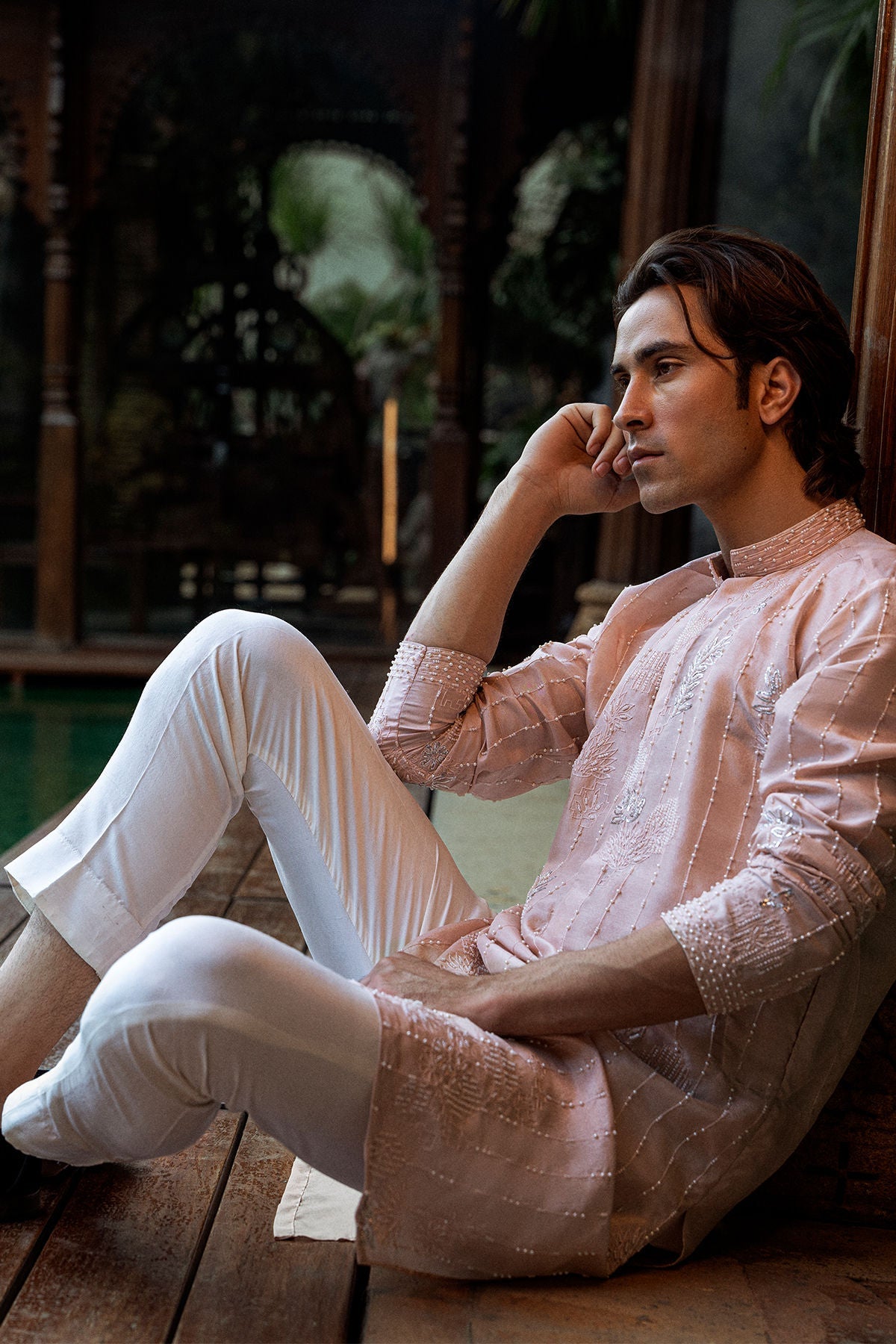 Pakistani Menswear | Annus Abrar | Usman by Annus Abrar - Designer Dress - Type: MensWear - Available at Libayah - 100% Original