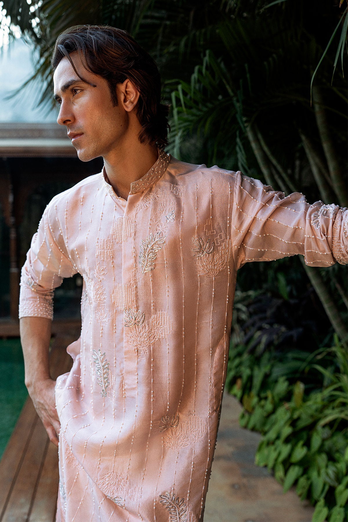 Pakistani Menswear | Annus Abrar | Usman by Annus Abrar - Designer Dress - Type: MensWear - Available at Libayah - 100% Original