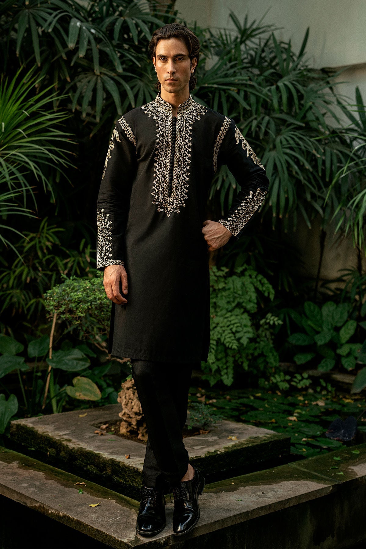 Pakistani Menswear | Annus Abrar | Sharjeel by Annus Abrar - Designer Dress - Type: MensWear - Available at Libayah - 100% Original