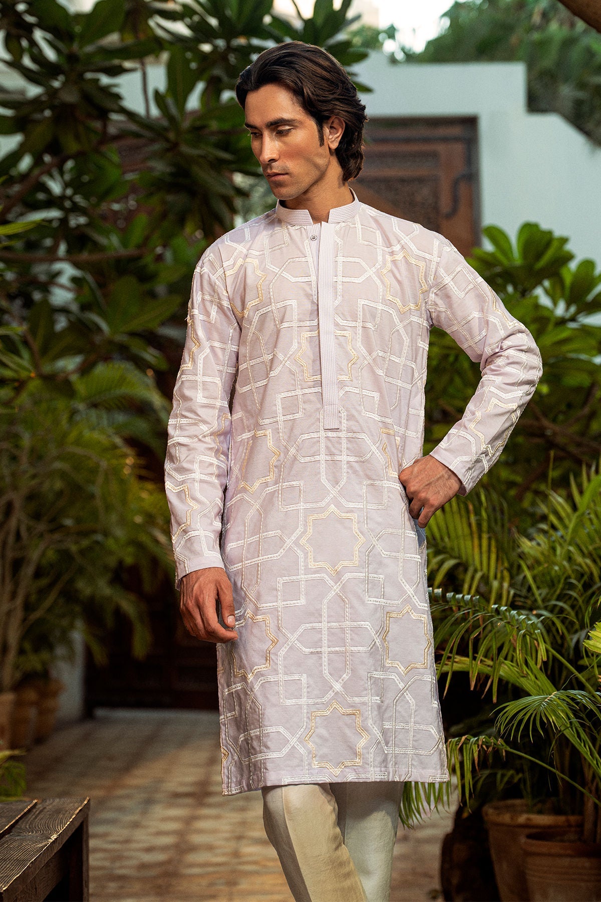 Pakistani Menswear | Annus Abrar | Aurangzeb by Annus Abrar - Designer Dress - Type: MensWear - Available at Libayah - 100% Original
