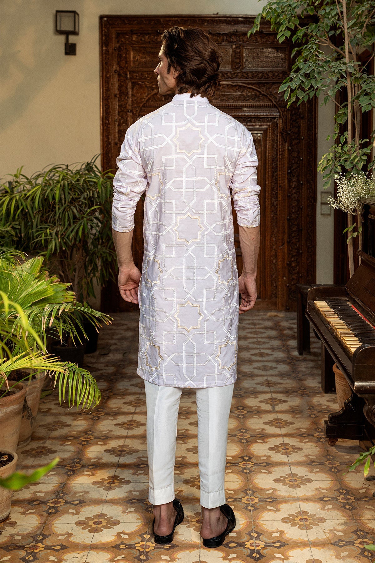 Pakistani Menswear | Annus Abrar | Aurangzeb by Annus Abrar - Designer Dress - Type: MensWear - Available at Libayah - 100% Original