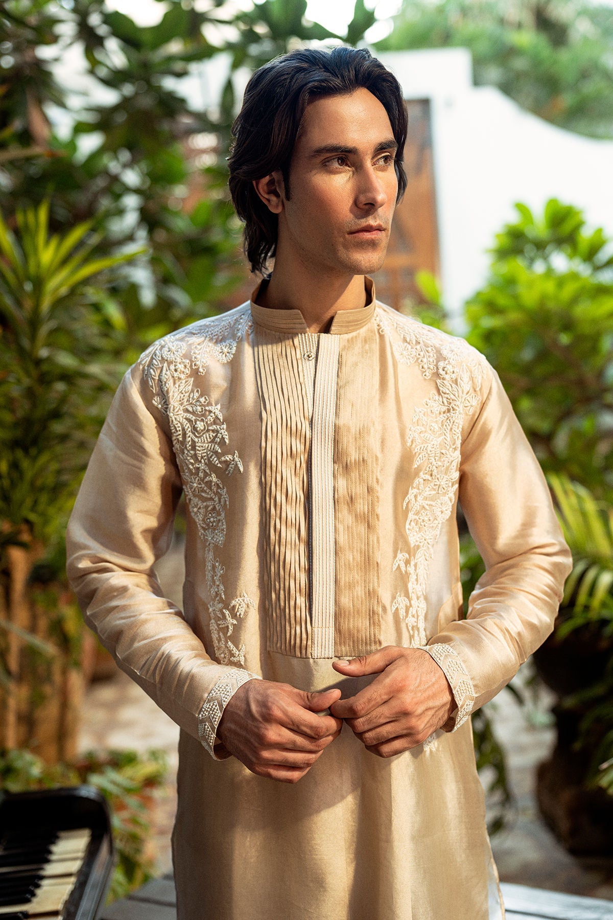 Pakistani Menswear | Annus Abrar | Shah by Annus Abrar - Designer Dress - Type: Menswear - Available at Libayah - 100% Original