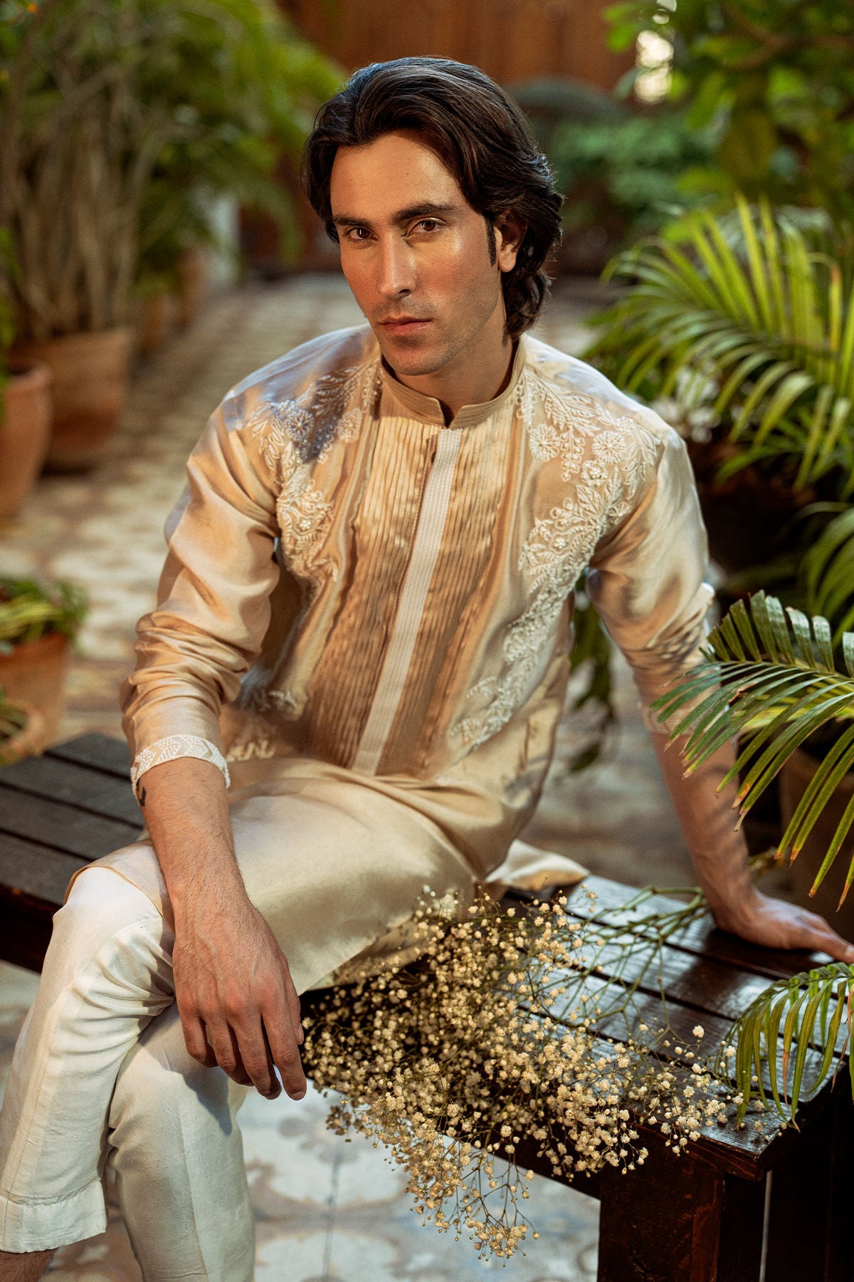 Pakistani Menswear | Annus Abrar | Shah by Annus Abrar - Designer Dress - Type: Menswear - Available at Libayah - 100% Original