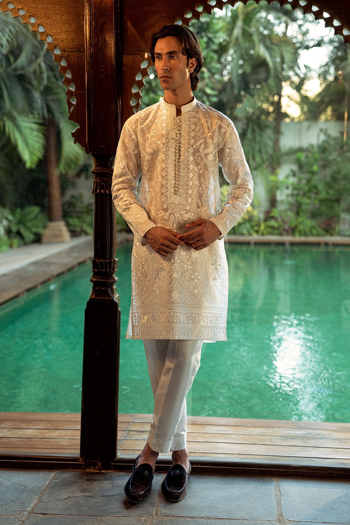 Pakistani Menswear | Annus Abrar | Esrar by Annus Abrar - Designer Dress - Type: Ladies Clothes - Available at Libayah - 100% Original