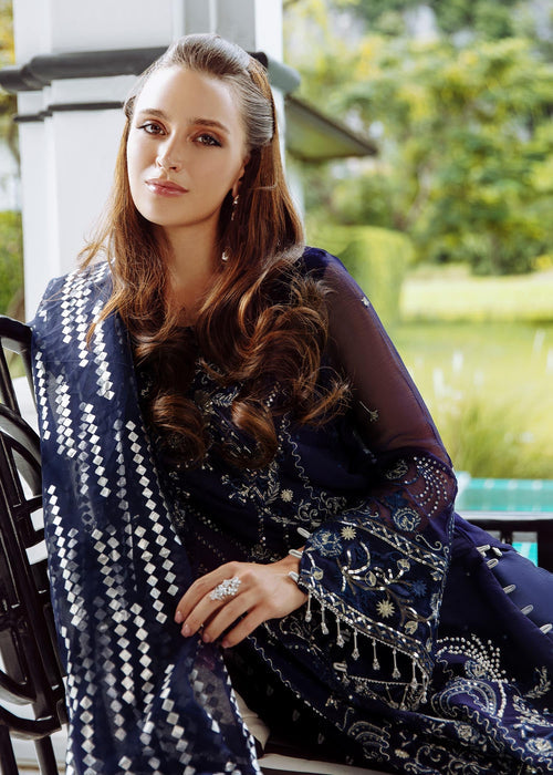 Meeral | Wedding Formals | ML-04_Blue by Meeral - Designer Dress - Type: Ladies Clothes - Available at Libayah - 100% Original