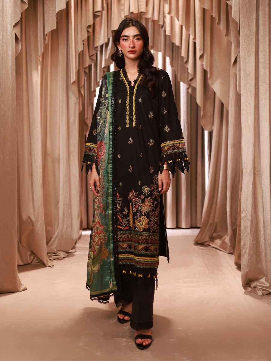 Salitex | Varya Luxury Lawn | D10 by Salitex - Designer Dress - Type: Luxury - Available at Libayah - 100% Original