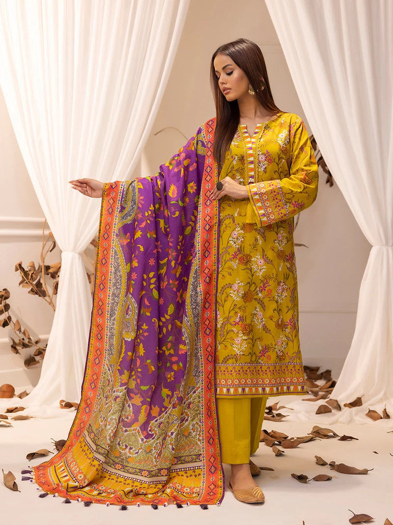 Salitex | Khaddar 24 |  K-05 by Salitex - Designer Dress - Type: Ladies Clothes - Available at Libayah - 100% Original