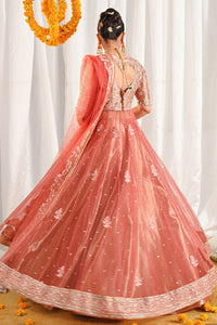 Ansab Jahangir | Marigold and Gota Formals | SHAHNOOR by Ansab Jahangir - Designer Dress - Type: Ladies Clothes - Available at Libayah - 100% Original